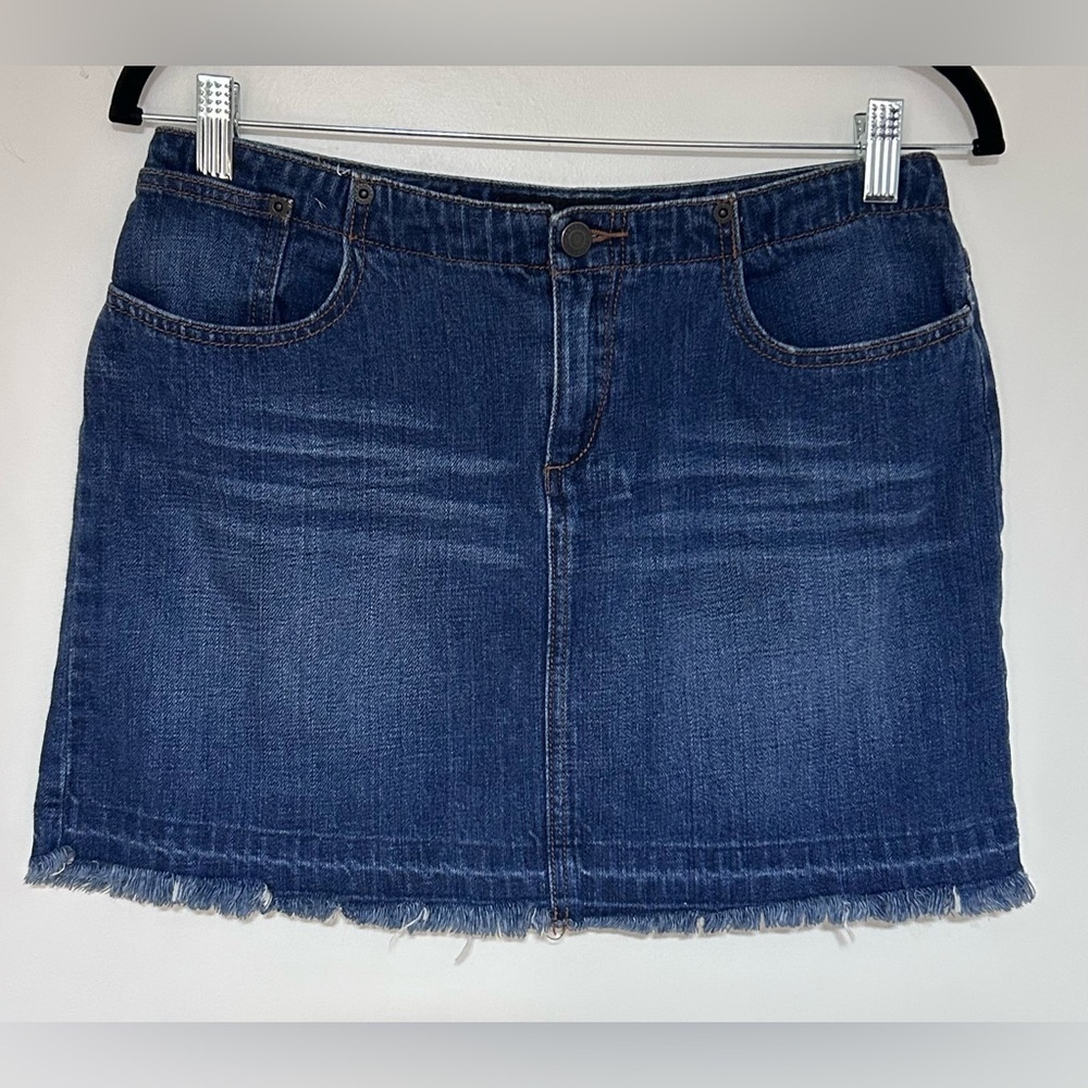 Express Jeans Women’s Blue Mini Denim Jean Skirt NWT Size 7/8